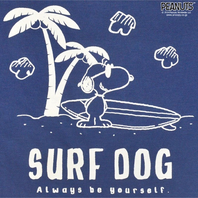 スヌーピー ジョークール Tシャツ 半袖 トップス サーフ 夏 プリント SNOOPY PEANUTS JOE COOL s1142-277sp