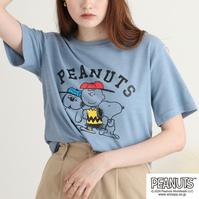 スヌーピー フレンズ 半袖 プリントTシャツ Tシャツ 春夏秋 PEANUTS SNOOPY s1142-278sp