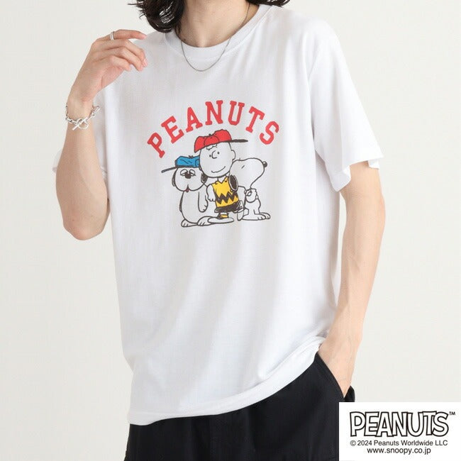 スヌーピー フレンズ 半袖 プリントTシャツ Tシャツ 春夏秋 PEANUTS SNOOPY s1142-278sp