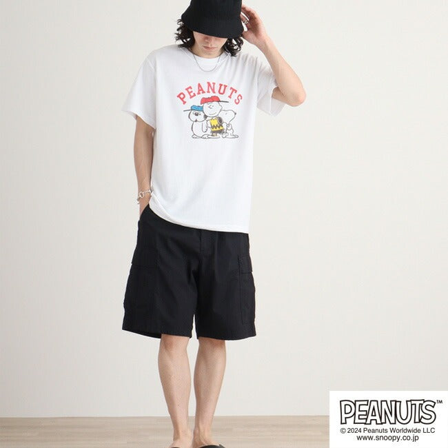 スヌーピー フレンズ 半袖 プリントTシャツ Tシャツ 春夏秋 PEANUTS SNOOPY s1142-278sp