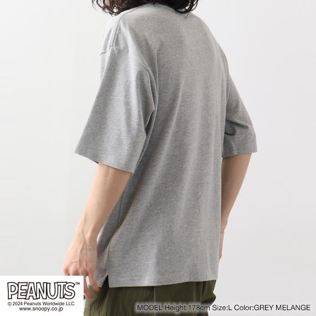 スヌーピー オラフ トップス Tシャツ 半袖 刺繍 プリント PEANUTS SNOOPY s1142-39sp