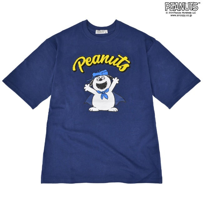 スヌーピー オラフ トップス Tシャツ 半袖 刺繍 プリント PEANUTS SNOOPY s1142-39sp