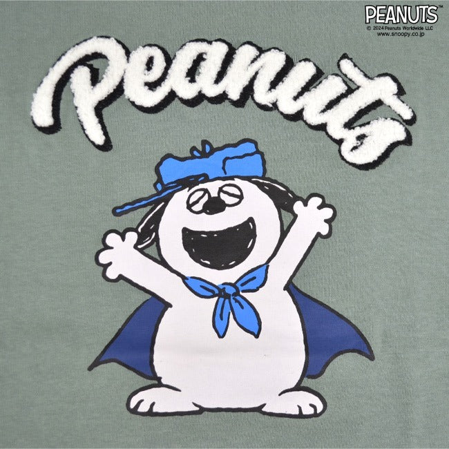 スヌーピー オラフ トップス Tシャツ 半袖 刺繍 プリント PEANUTS SNOOPY s1142-39sp