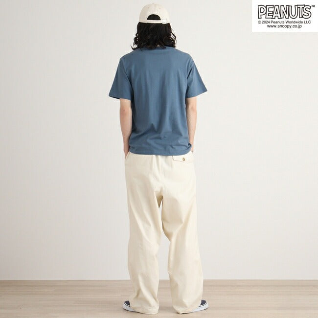 スヌーピー オラフ 半袖 Tシャツ 刺繍 トップス SNOOPY PEANUTS s1142-404sp