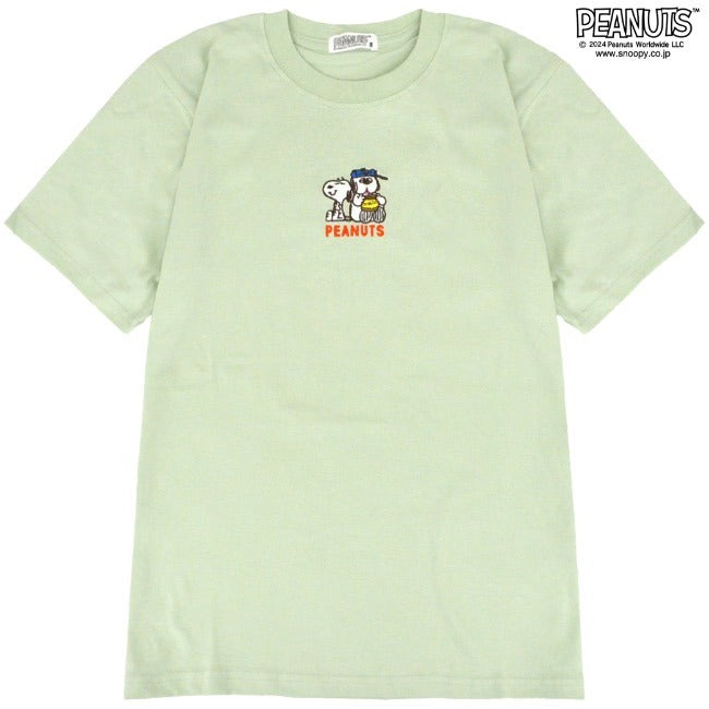 スヌーピー オラフ 半袖 Tシャツ 刺繍 トップス SNOOPY PEANUTS s1142-404sp