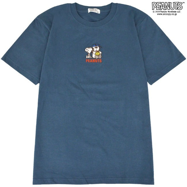 スヌーピー オラフ 半袖 Tシャツ 刺繍 トップス SNOOPY PEANUTS s1142-404sp