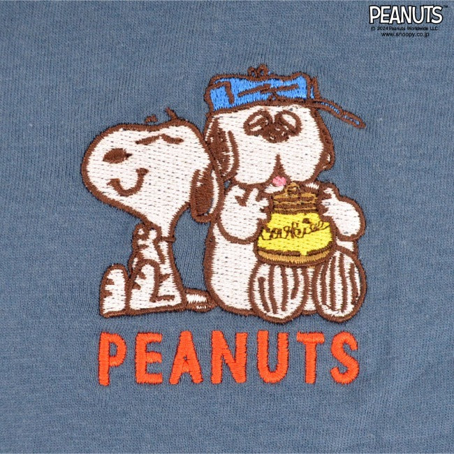 スヌーピー オラフ 半袖 Tシャツ 刺繍 トップス SNOOPY PEANUTS s1142-404sp
