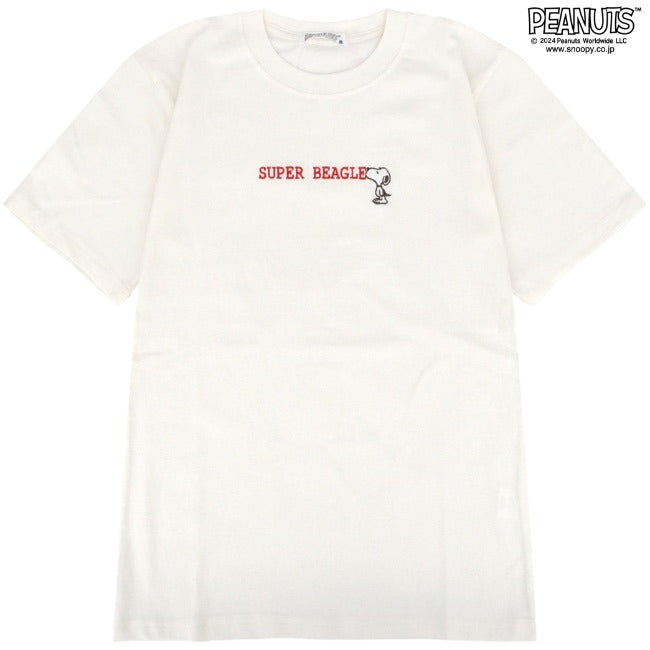 スヌーピー オラフ 半袖 Tシャツ 刺繍 トップス SNOOPY PEANUTS s1142-404sp