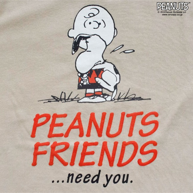 スヌーピー 半袖 トップス Tシャツ コミック柄 プリント チャーリーブラウン SNOOPY PEANUTS s1142-409sp