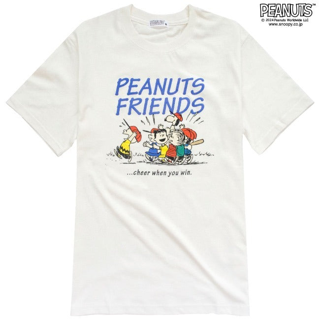 スヌーピー 半袖 トップス Tシャツ コミック柄 プリント チャーリーブラウン SNOOPY PEANUTS s1142-409sp
