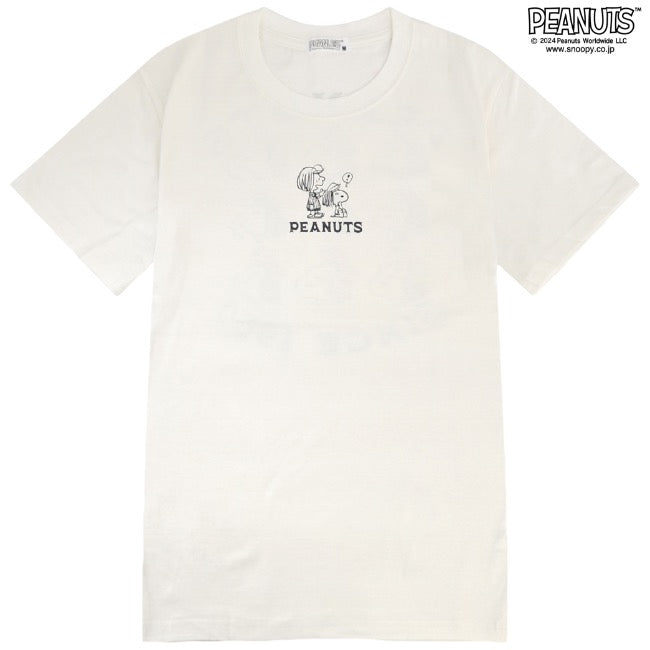 スヌーピー Tシャツ 半袖 トップス バック プリント SNOOPY PEANUTS s1142-413sp
