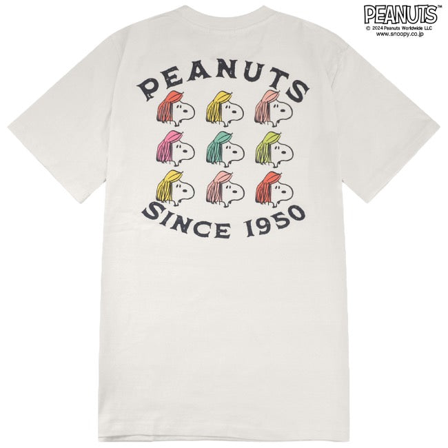 スヌーピー Tシャツ 半袖 トップス バック プリント SNOOPY PEANUTS s1142-413sp