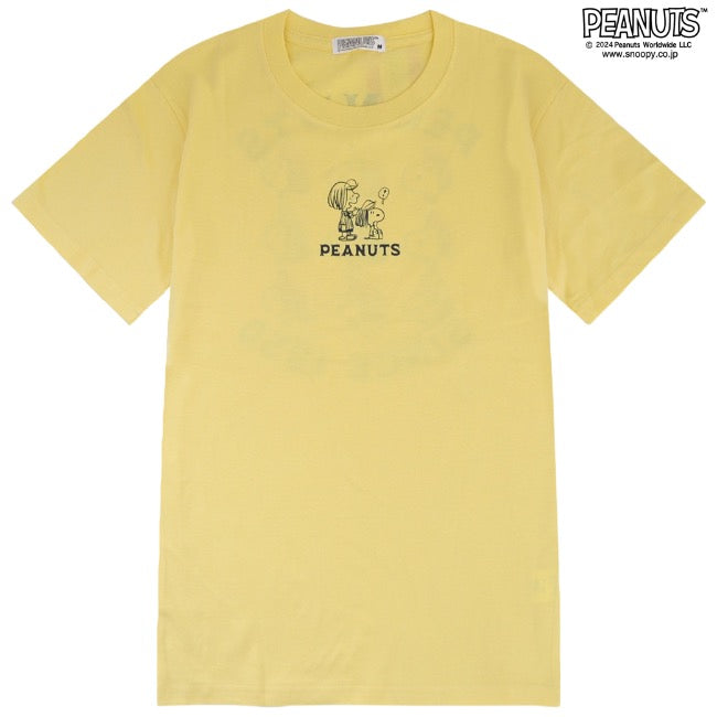 スヌーピー Tシャツ 半袖 トップス バック プリント SNOOPY PEANUTS s1142-413sp