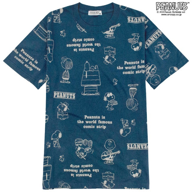 スヌーピー 半袖 トップス Tシャツ プリント チャーリーブラウン SNOOPY PEANUTS s1142-417sp