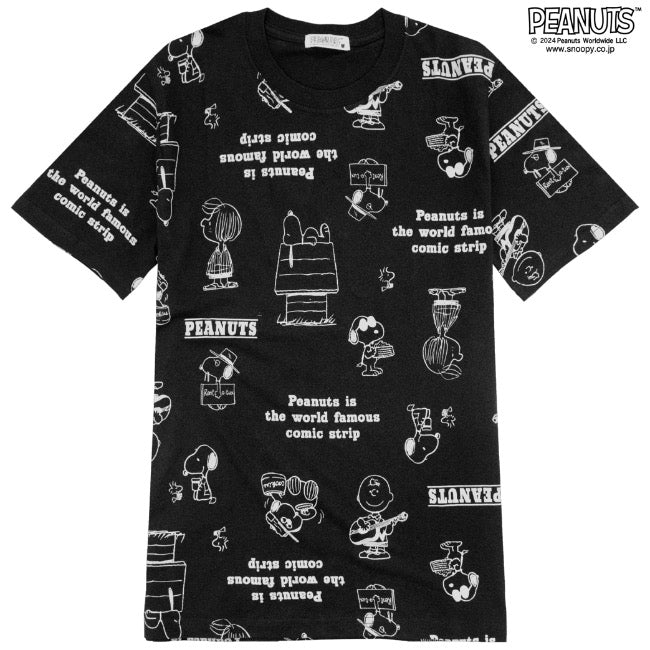スヌーピー 半袖 トップス Tシャツ プリント チャーリーブラウン SNOOPY PEANUTS s1142-417sp