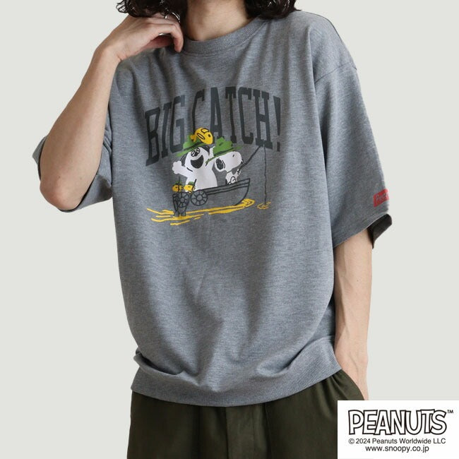 スヌーピー 半袖 トレーナー 春夏秋 裏毛 ミニ裏毛 SNOOPY PEANUTS s1142-61sp