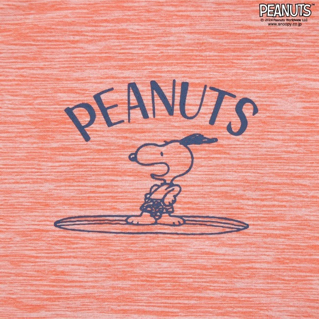スヌーピー Tシャツ 半袖 カチオン トップス サーフ プリント SNOOPY PEANUTS s1142-74