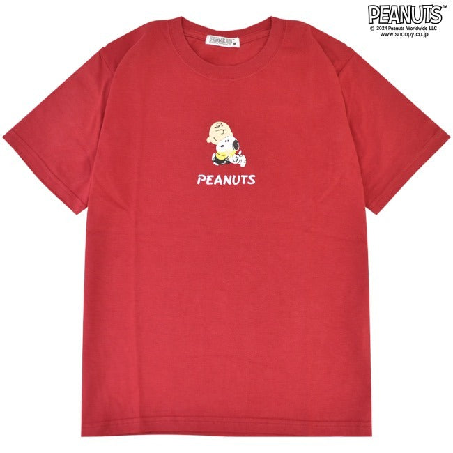 スヌーピー Tシャツ 半袖 プリント チャーリーブラウン トップス SNOOPY PEANUTS s1143-07sp