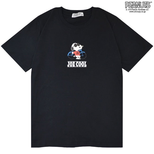 スヌーピー 半袖 Tシャツ 発泡 プリント ジョークール トップス PEANUTS SNOOPY JOE COOL s1143-08sp