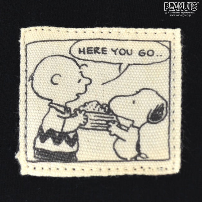 スヌーピー 半袖 Tシャツ バック プリント トップス SNOOPY PEANUTS s1143-09sp