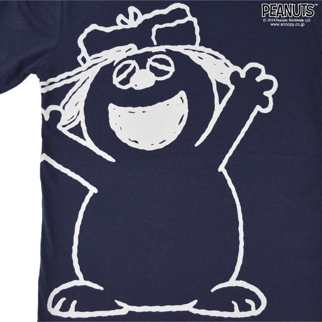 スヌーピー オラフ バックプリント Tシャツ 半袖 SNOOPY PEANUTS s1143-10sp