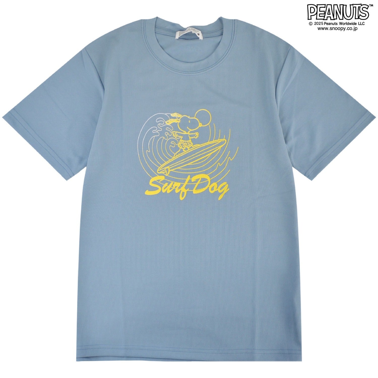 スヌーピー 半袖 Tシャツ サーフィン サーフ柄 春夏 ハニカムドライ SNOOPY PEANUTS s1152-119sp