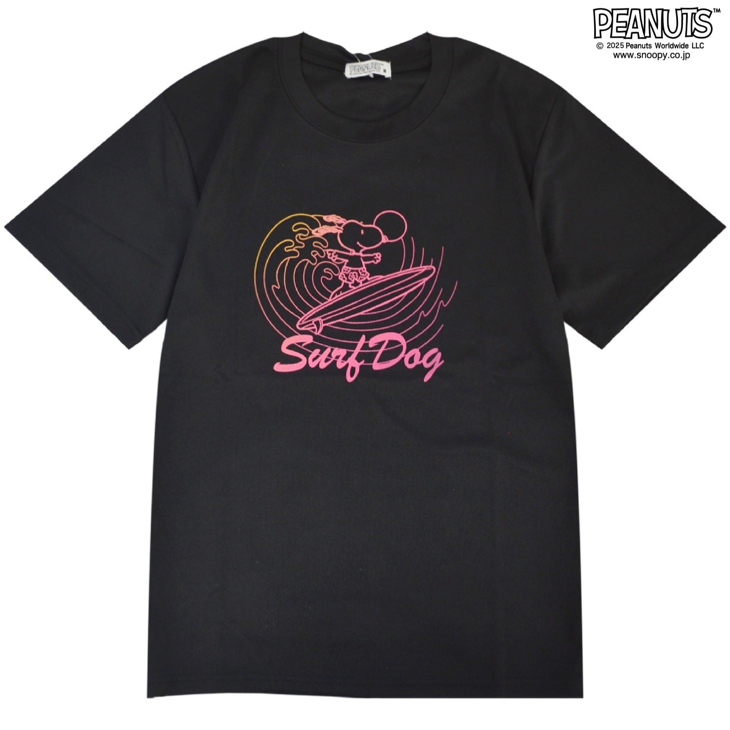 スヌーピー 半袖 Tシャツ サーフィン サーフ柄 春夏 ハニカムドライ SNOOPY PEANUTS s1152-119sp