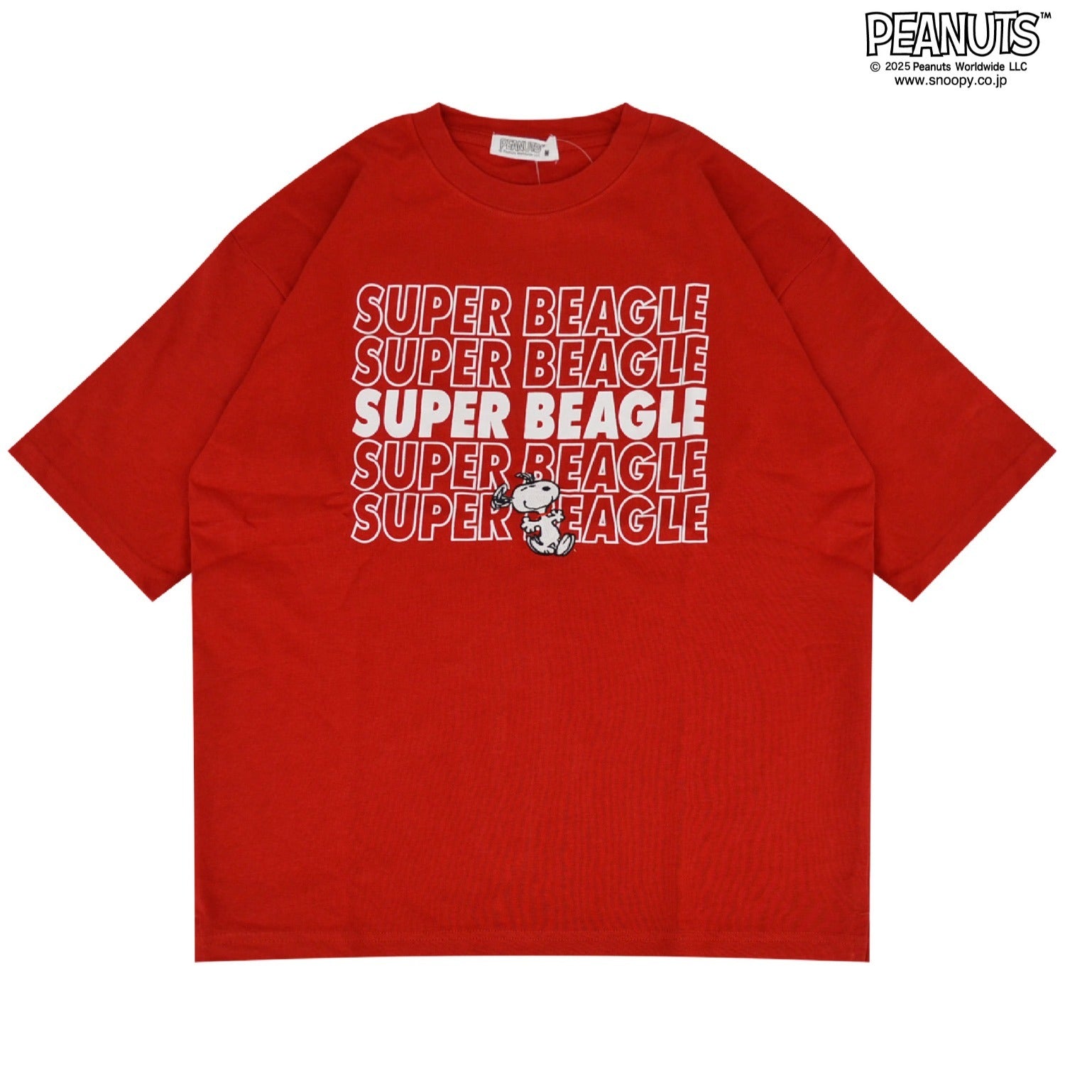スヌーピー Tシャツ ドロップショルダー ヘビーウェイト 半袖 プリント 刺繍 オラフ ウッドストック チャーリーブラウン ペパーミント パティ SNOOPY PEANUTS s1152-11sp
