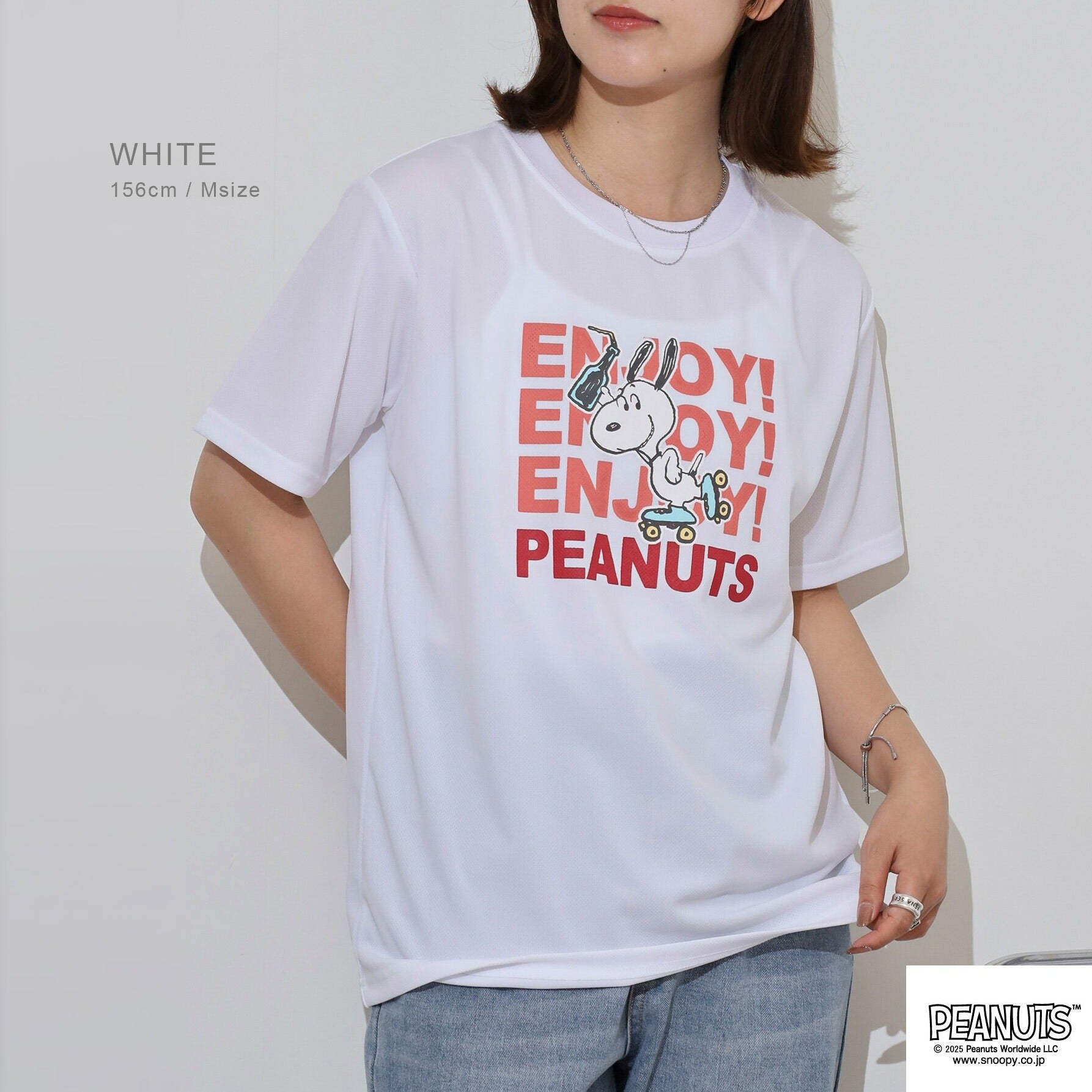 スヌーピー Tシャツ プリント ハニカムドライ 半袖 トップス SNOOPY PEANUTS s1152-120sp