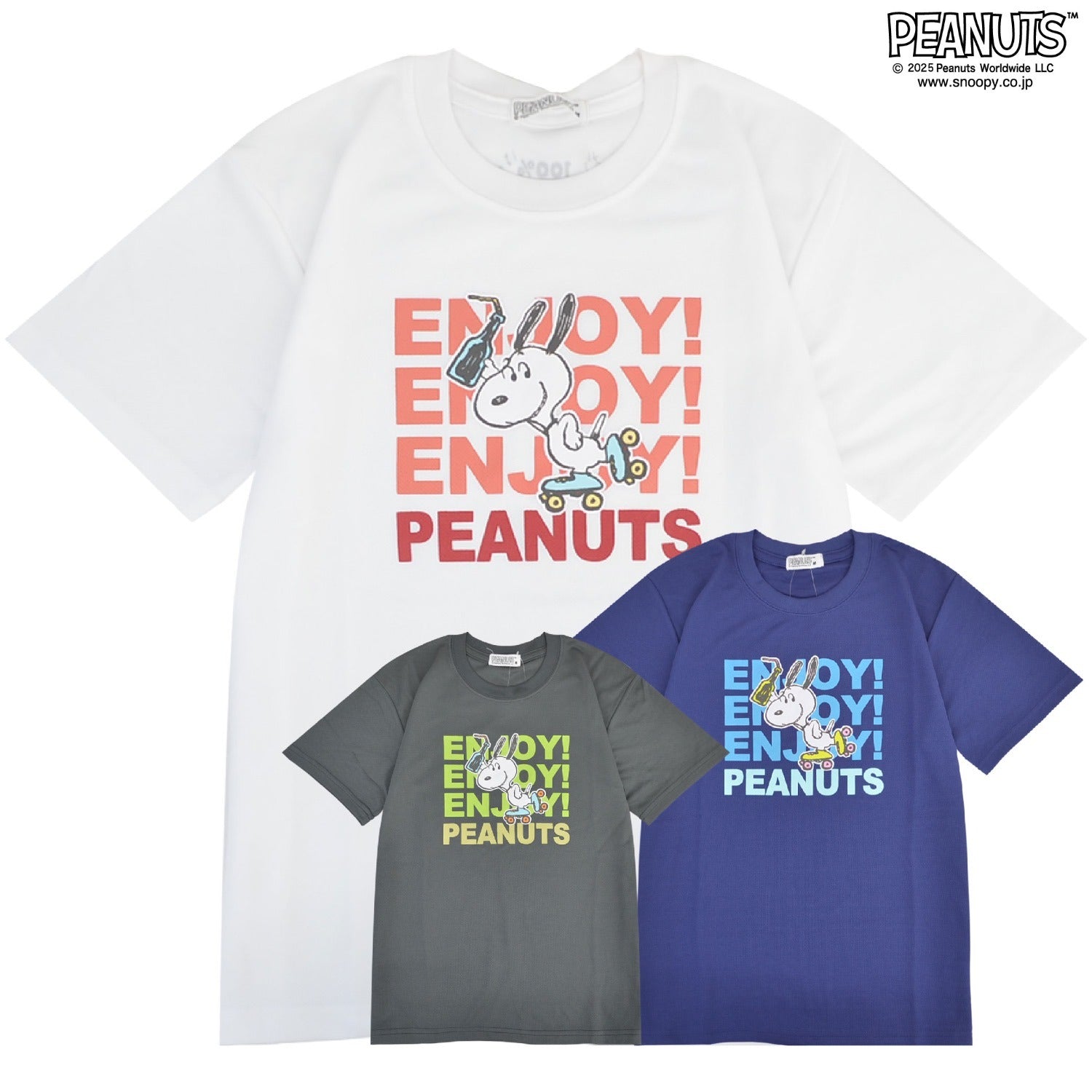 スヌーピー Tシャツ プリント ハニカムドライ 半袖 トップス SNOOPY PEANUTS s1152-120sp