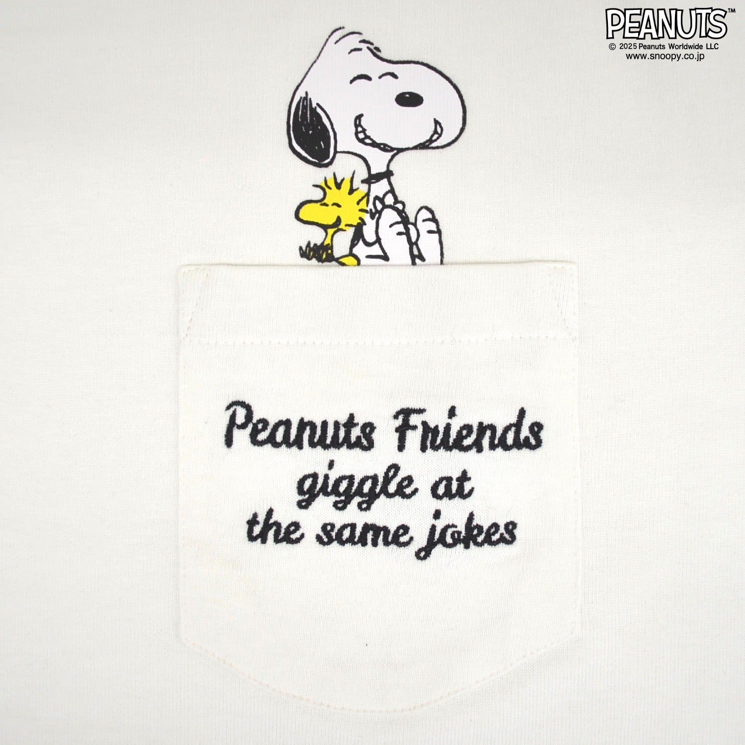 スヌーピー Tシャツ トップス 半袖 ヘビーウェイト ドロップショルダー ウッドストック ルーシー 刺繍 プリント PEANUTS SNOOPY s1152-12sp