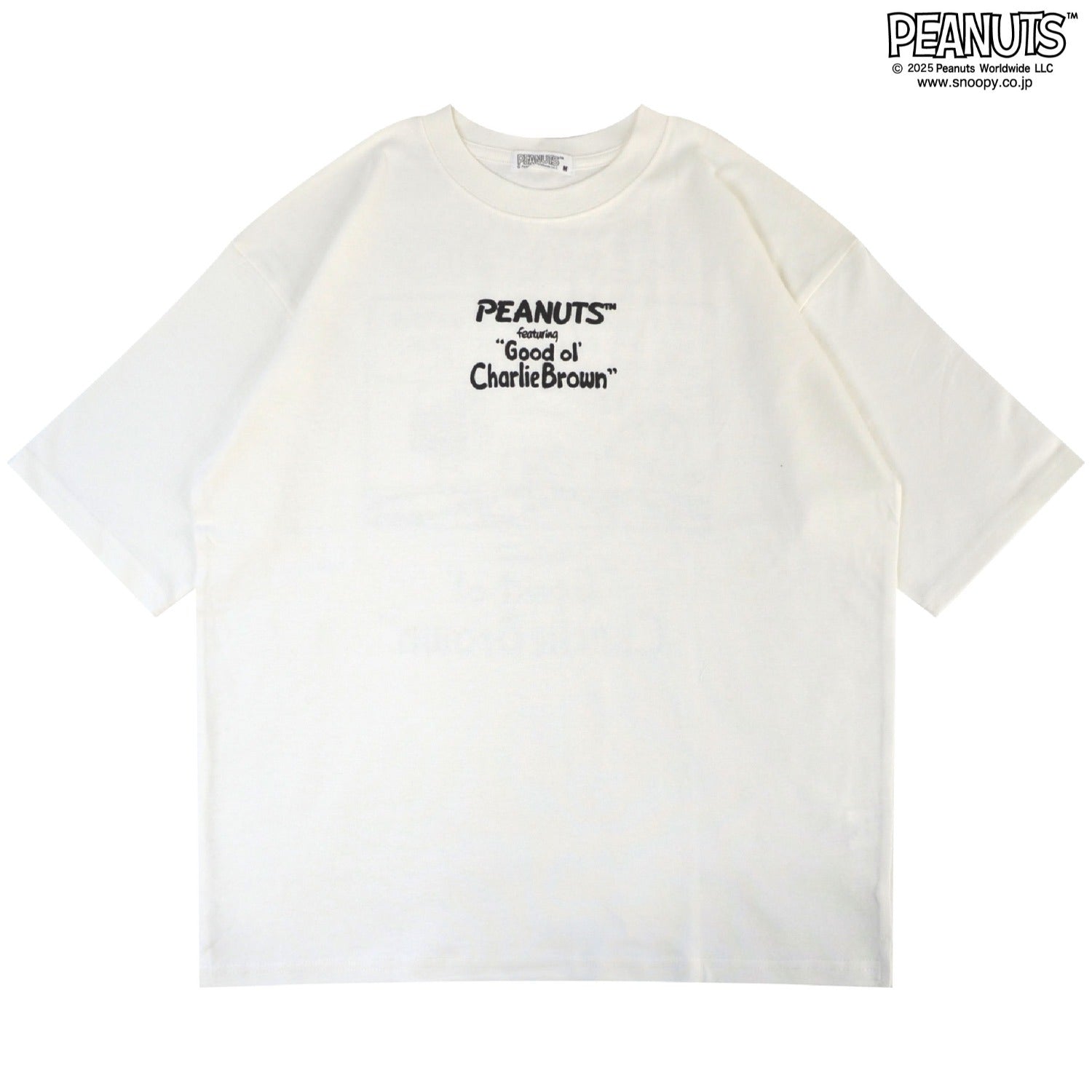 スヌーピー Tシャツ 半袖 トップス ドロップショルダー ヘビーウェイト コミック 発泡 プリント SNOOPY PEANUTS s1152-14sp