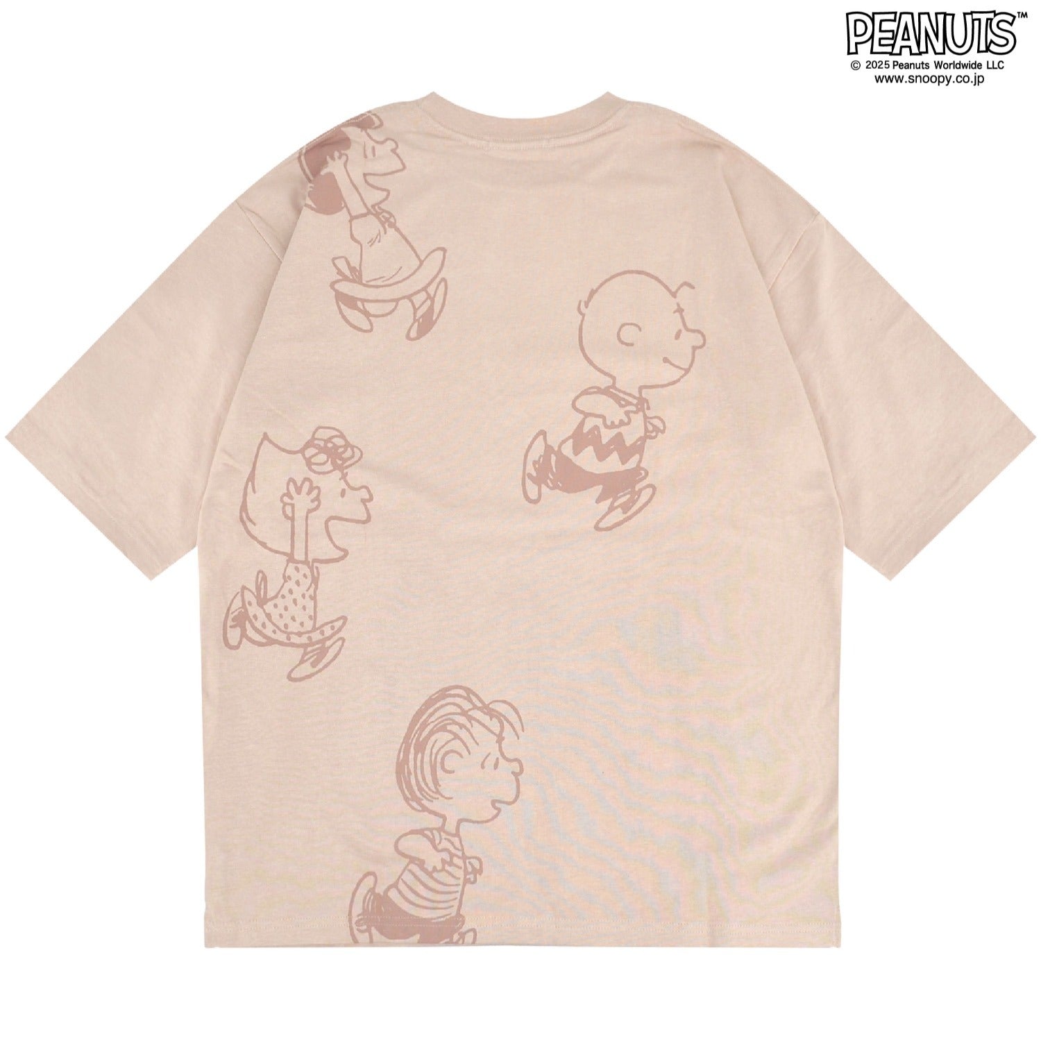 スヌーピー Tシャツ トップス 半袖 ヘビーウェイト ドロップショルダー プリント PEANUTS SNOOPY s1152-15sp