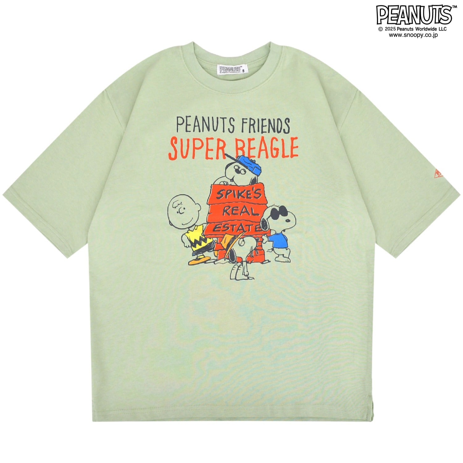 スヌーピー Tシャツ 半袖 トップス ドロップショルダー ヘビーウェイト プリント SNOOPY PEANUTS s1152-16sp