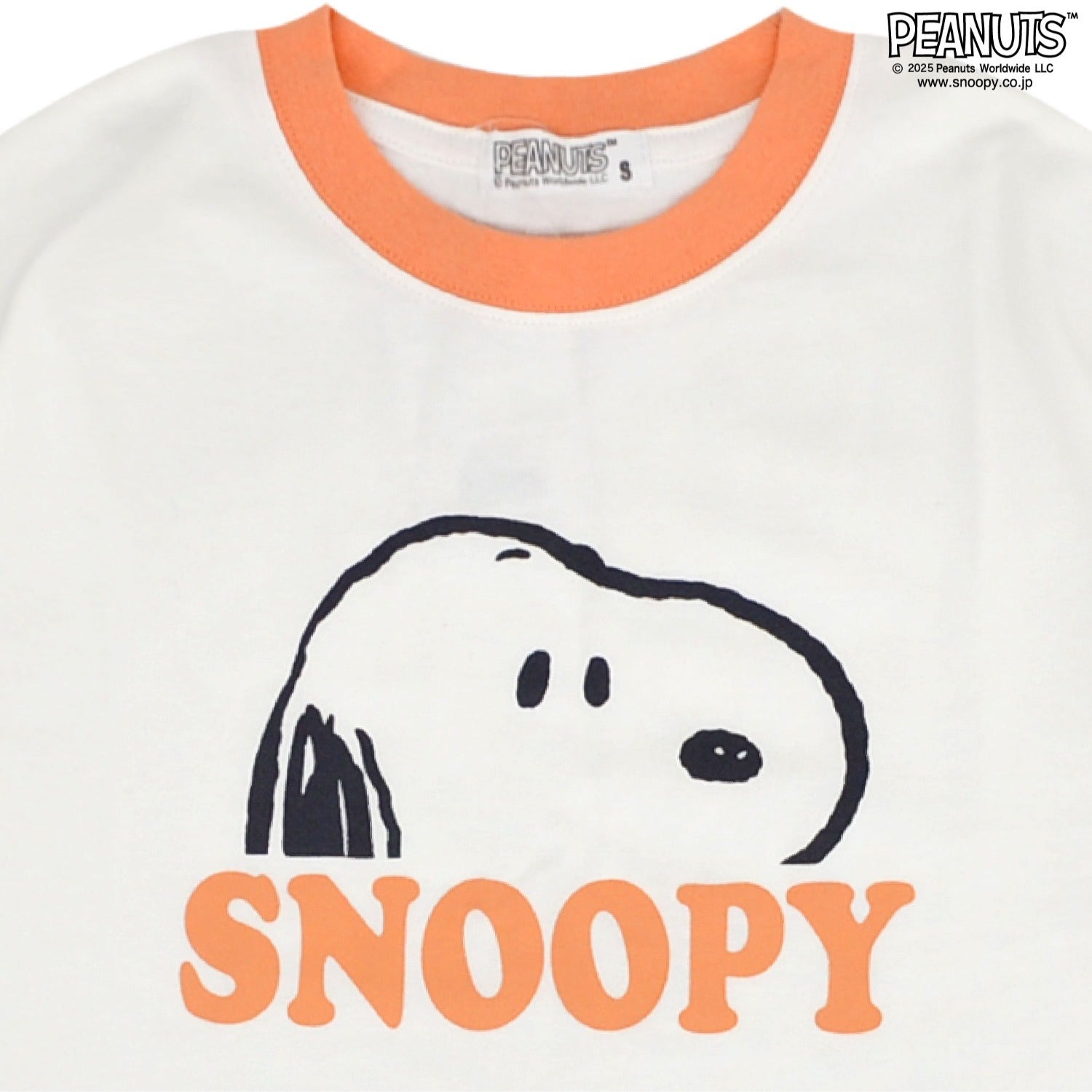 スヌーピー Tシャツ 半袖 トップス ドロップショルダー ヘビーウェイト プリント オラフ ウッドストック SNOOPY PEANUTS s1152-18sp