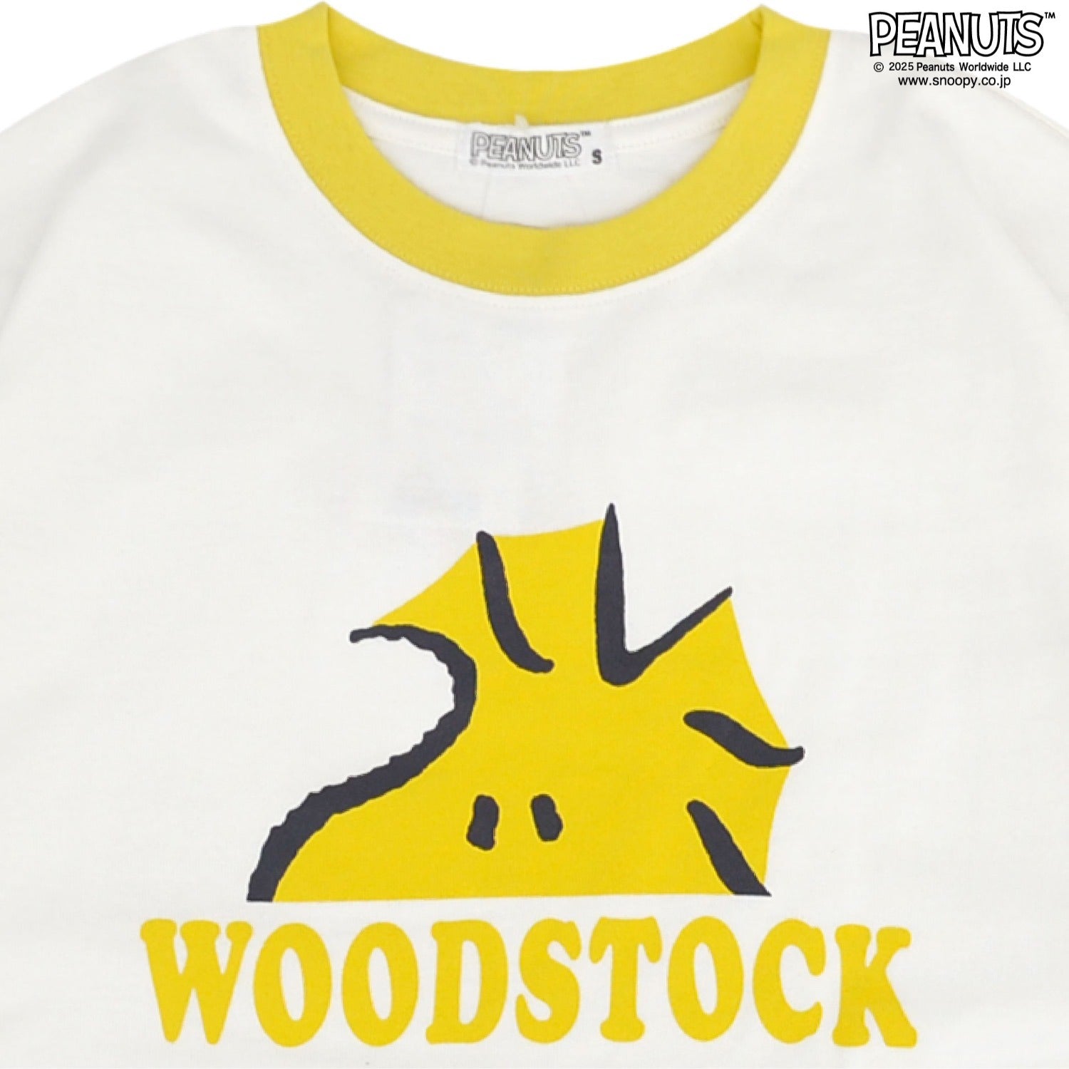スヌーピー Tシャツ 半袖 トップス ドロップショルダー ヘビーウェイト プリント オラフ ウッドストック SNOOPY PEANUTS s1152-18sp