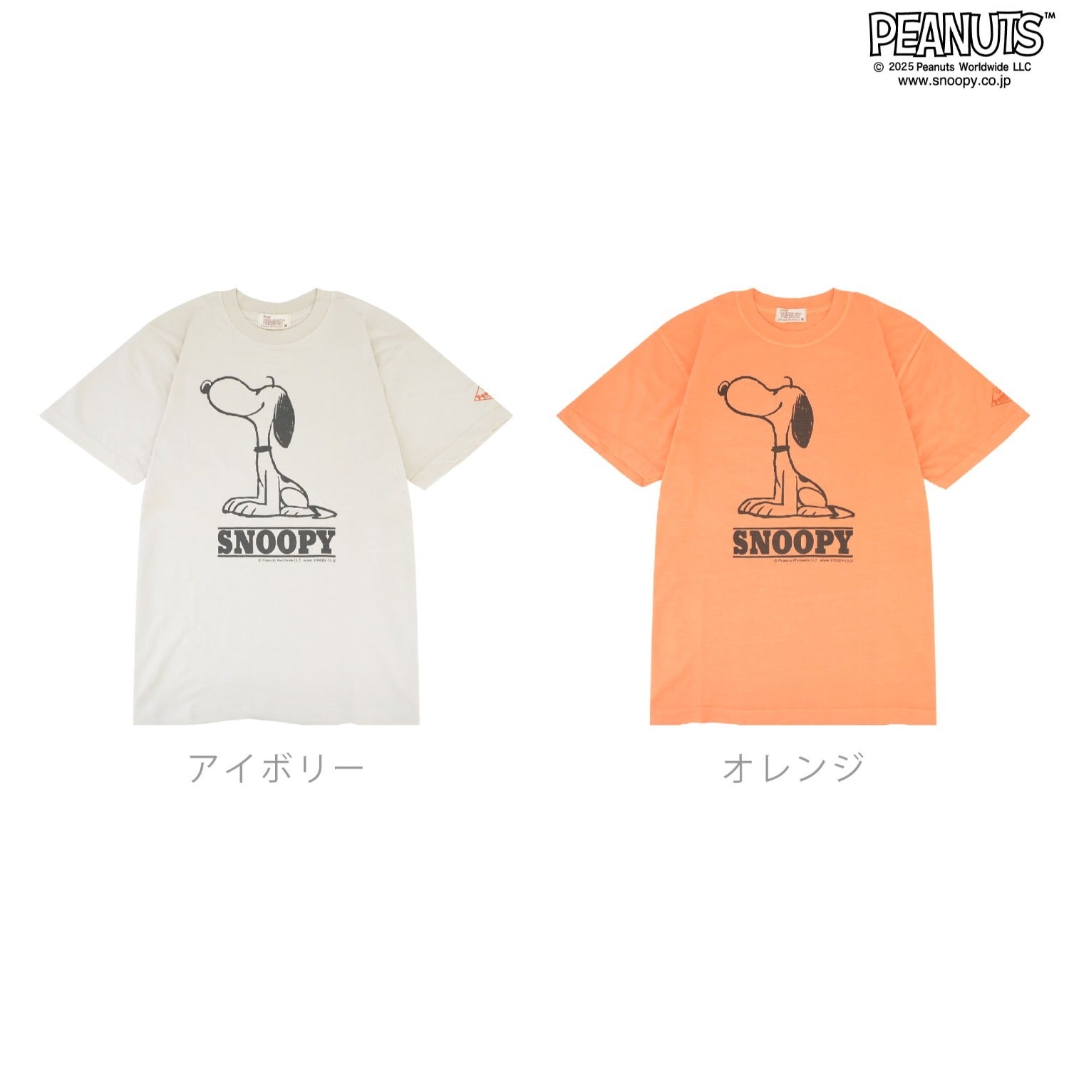 スヌーピー Tシャツ 半袖 トップス ピグメントプリント ヴィンテージ SNOOPY PEANUTS s1152-278sp