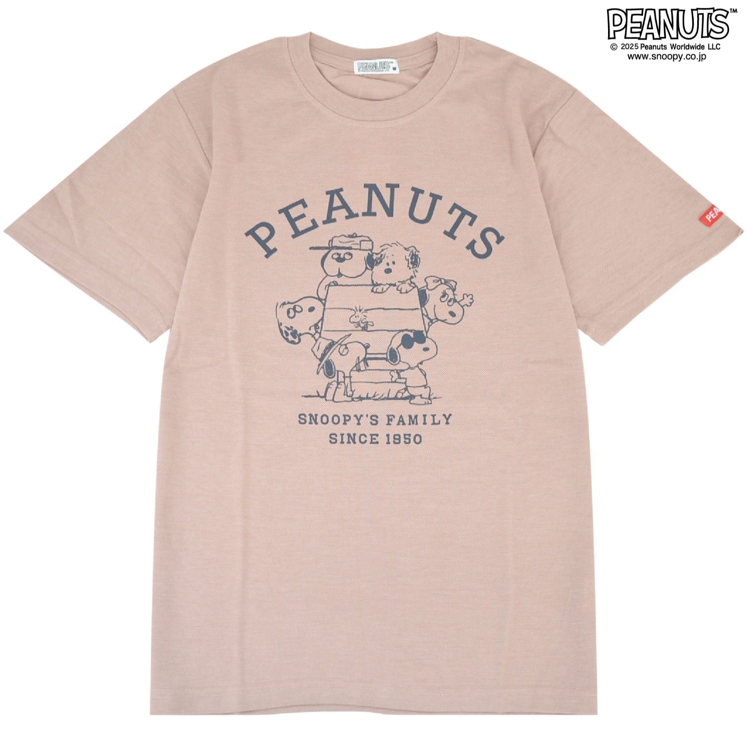 スヌーピー オラフ スパイク 兄弟 半袖 Tシャツ 鹿の子 プリントトップス PEANUTS s1152-286sp
