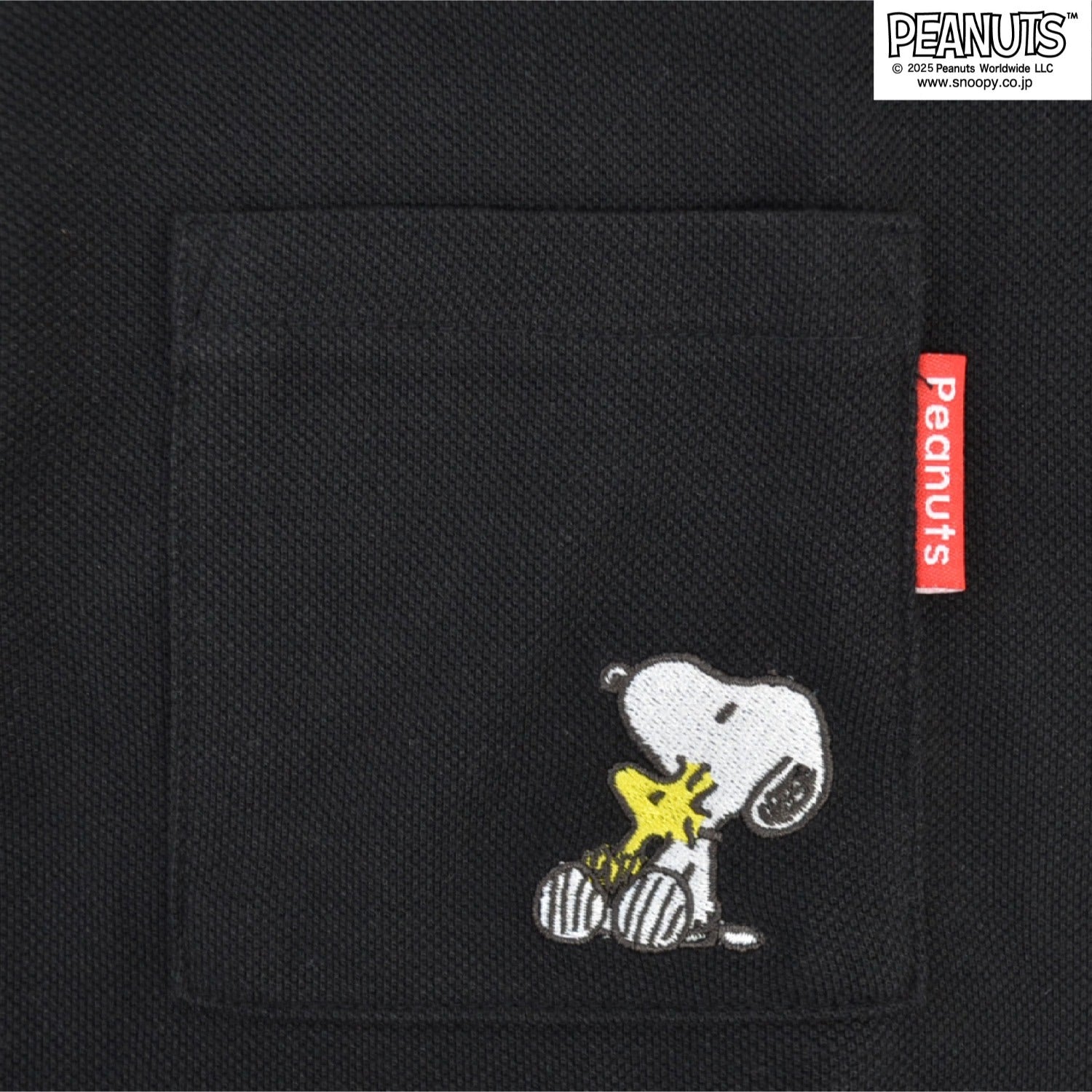 スヌーピー ポロシャツ 半袖 フレンズ柄 刺繍 鹿の子 SNOOPY PEANUTS s1152-287sp