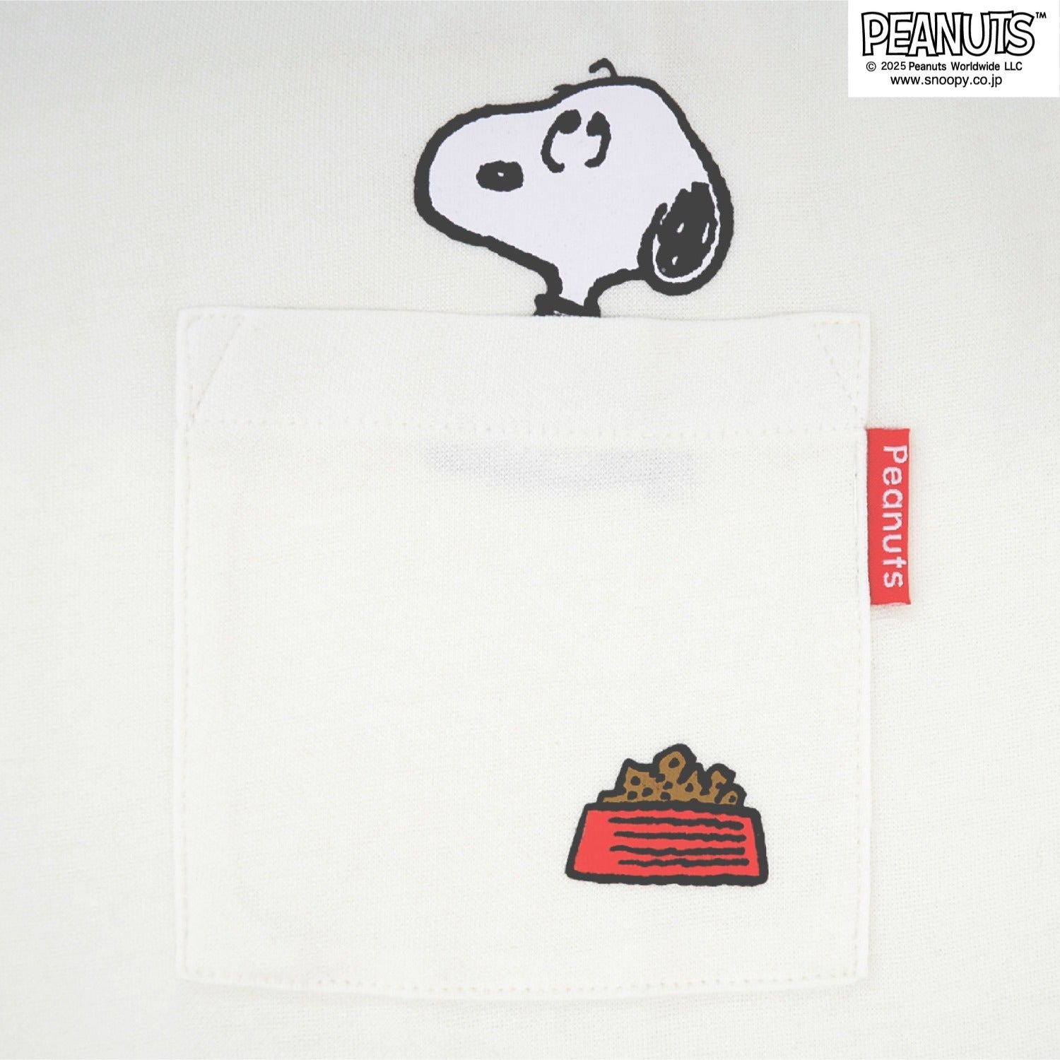 スヌーピー 半袖 Tシャツ トップス プリント 接触冷感 ビッグシルエット オーバーサイズ ポケット付き SNOOPY PEANUTS s1152-294sp