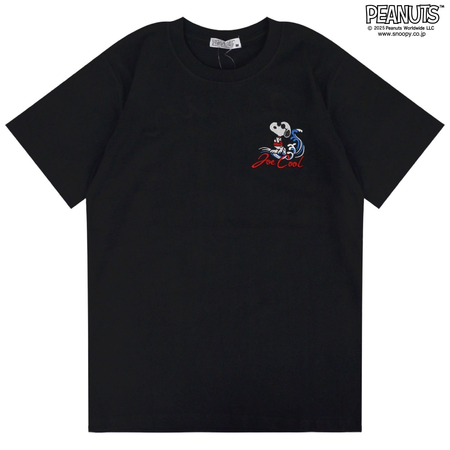 スヌーピー Tシャツ トップス 半袖 和柄 ジョークール 刺繍 プリント PEANUTS SNOOPY JOE COOL s1152-34sp