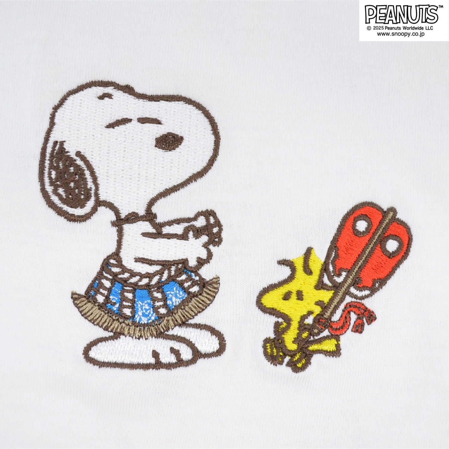 スヌーピー 半袖 Tシャツ トップス 相撲 さくら柄 刺繍 バックプリント チャーリー・ブラウン ウッドストック SNOOPY PEANUTS s1152-35sp