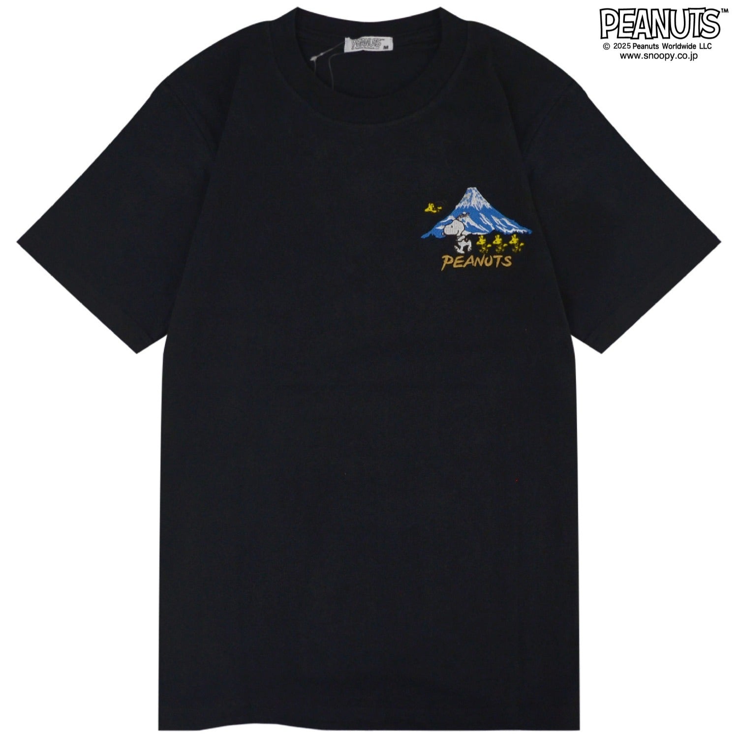 スヌーピー Tシャツ 半袖 トップス 刺繍 和柄 和風 プリント SNOOPY PEANUTS s1152-36sp