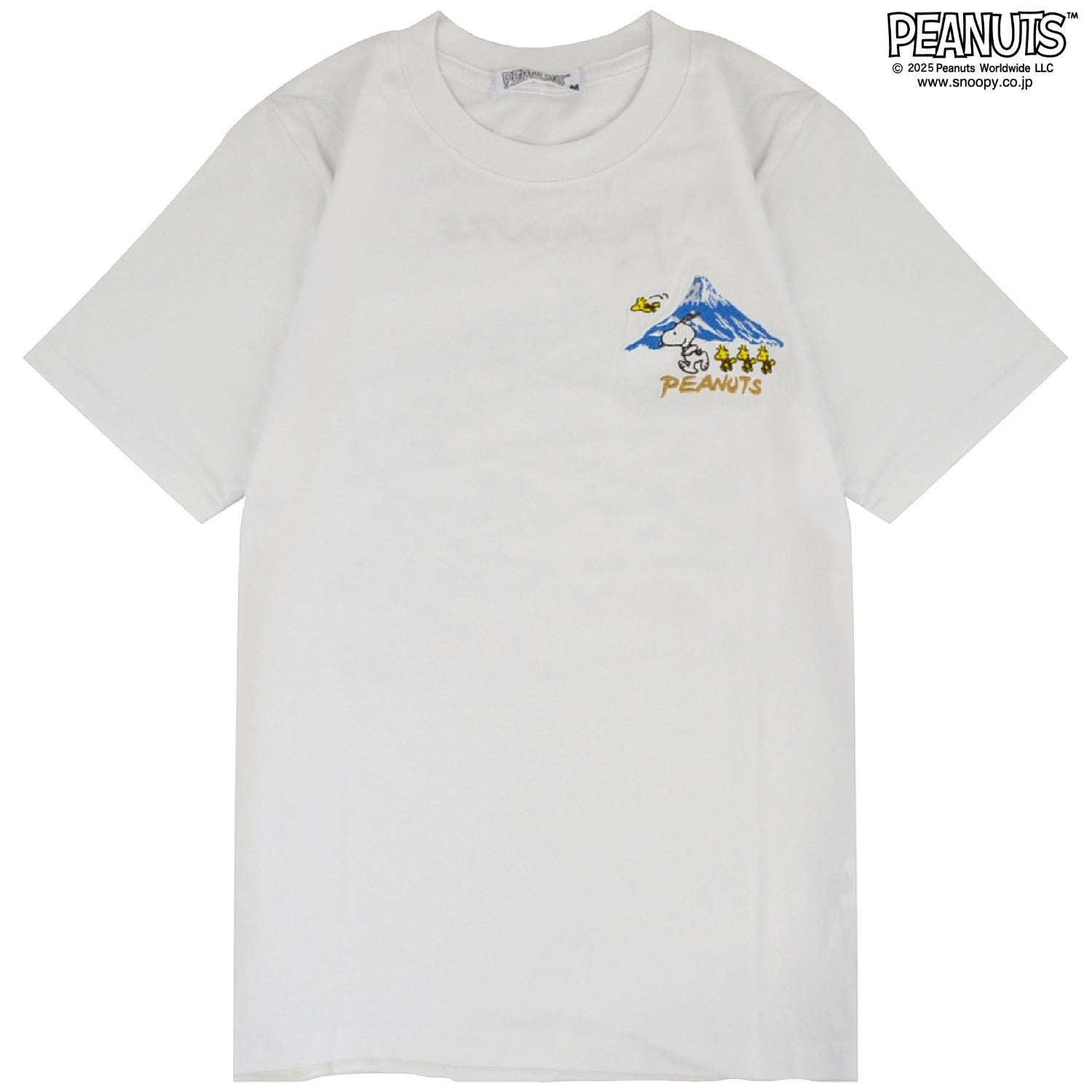 スヌーピー Tシャツ 半袖 トップス 刺繍 和柄 和風 プリント SNOOPY PEANUTS s1152-36sp