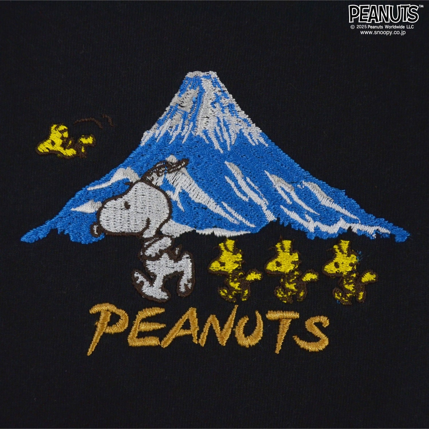 スヌーピー Tシャツ 半袖 トップス 刺繍 和柄 和風 プリント SNOOPY PEANUTS s1152-36sp