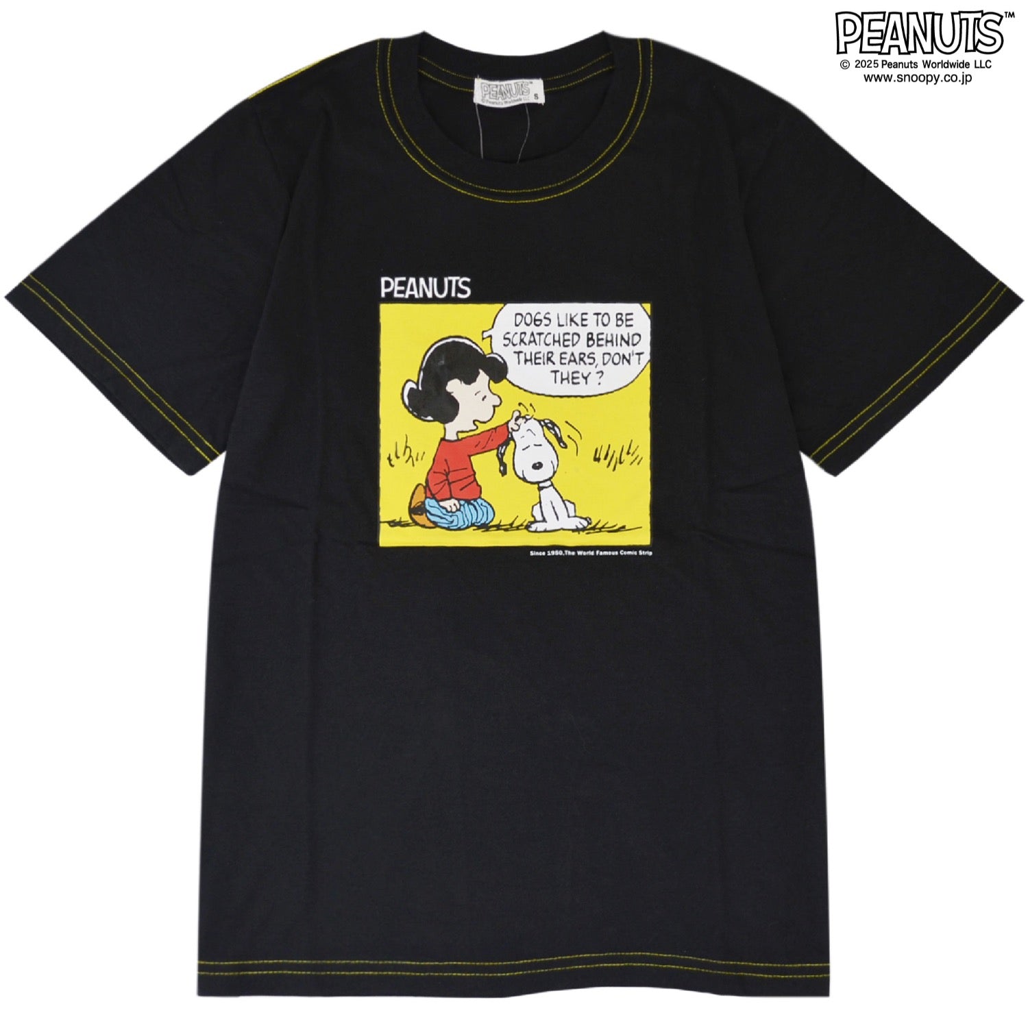 スヌーピー ルーシー 友達 半袖 Tシャツ プリントトップス PEANUTS s1152-373sp