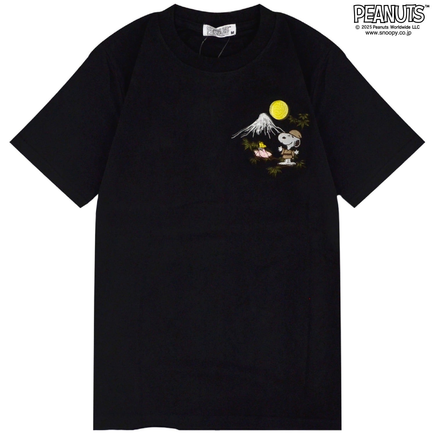 スヌーピー 和柄 刺繍 半袖 Tシャツ 春夏 JAPAN SNOOPY PEANUTS s1152-37sp