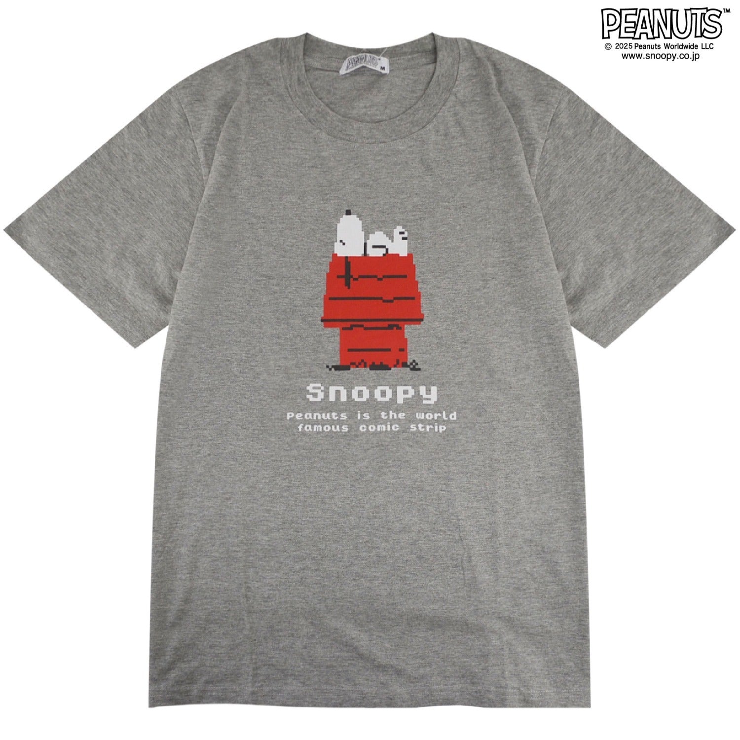 スヌーピー Tシャツ トップス 半袖 レディース ピクセル SNOOPY PEANUTS s1152-38sp