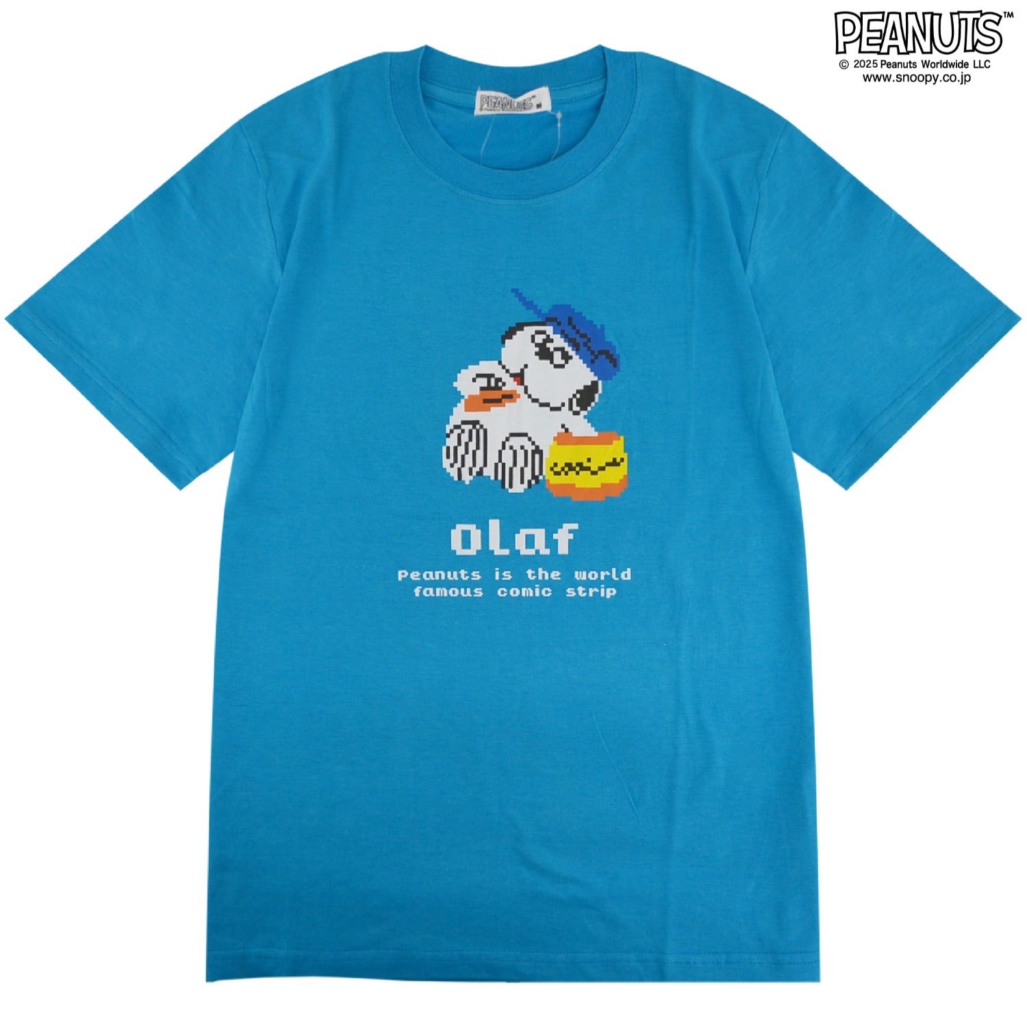 スヌーピー オラフ Tシャツ トップス 半袖 レディース ピクセル SNOOPY PEANUTS s1152-40sp