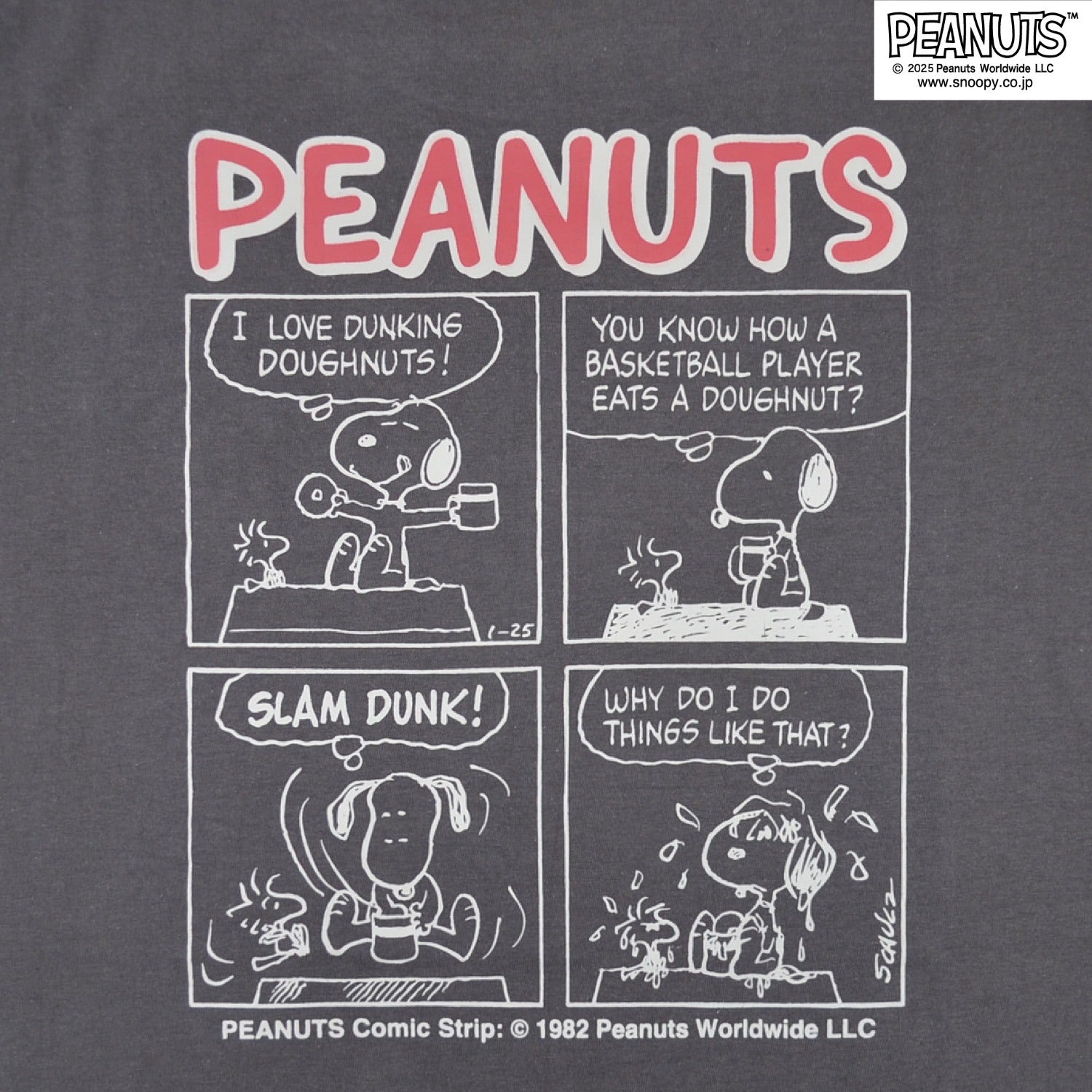 スヌーピー Tシャツ 半袖 コミック柄 SNOOPY PEANUTS s1152-411sp